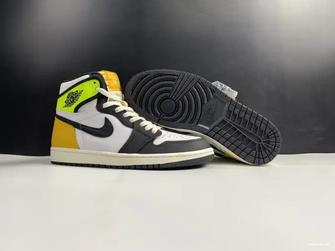 Rep TBkick JORDAN RETRO 1 OG AIR 'VOLT 555088-118 HIGH GOLD' 0510